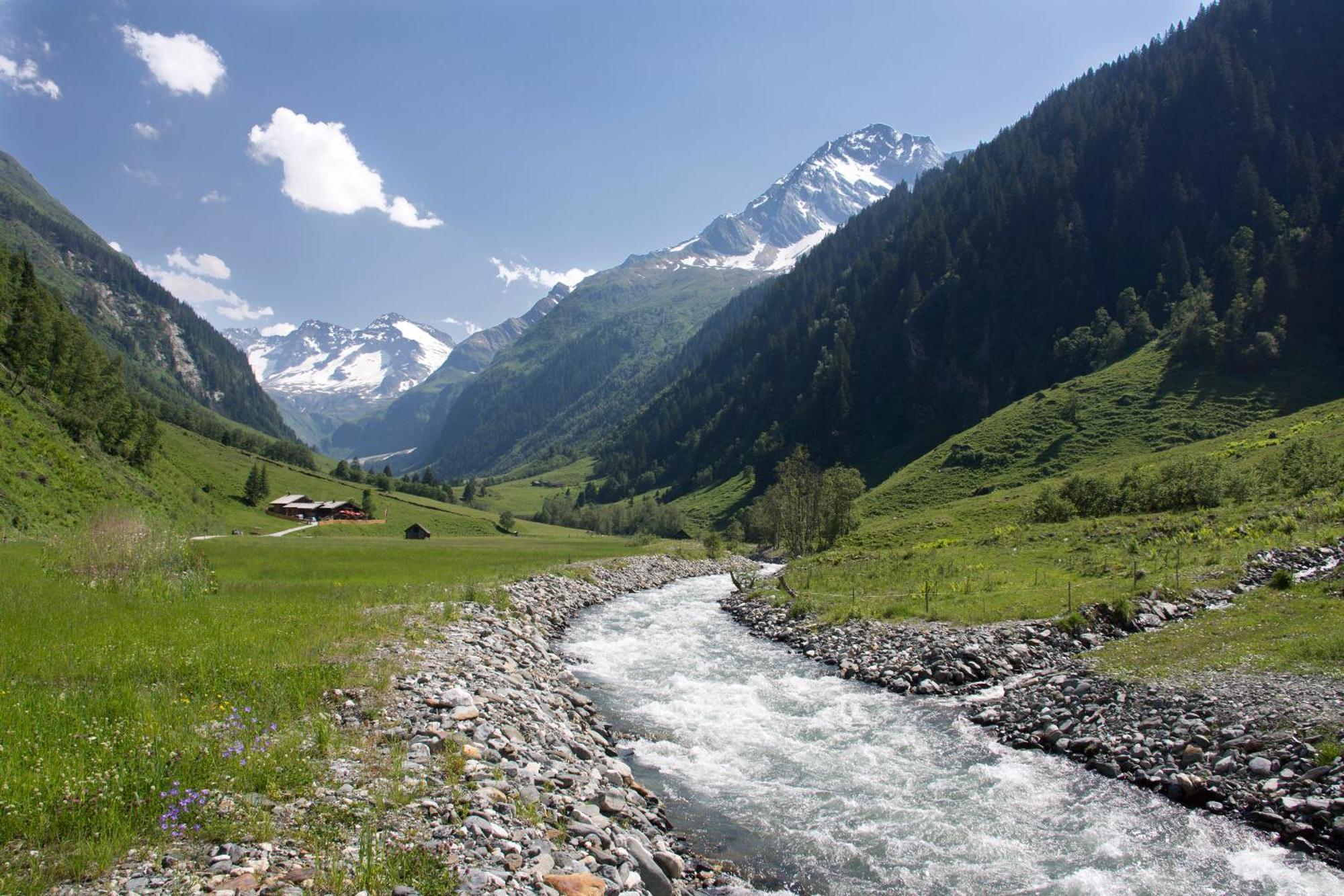 Senninger Alm Bed & Breakfast Hollersbach im Pinzgau Dış mekan fotoğraf