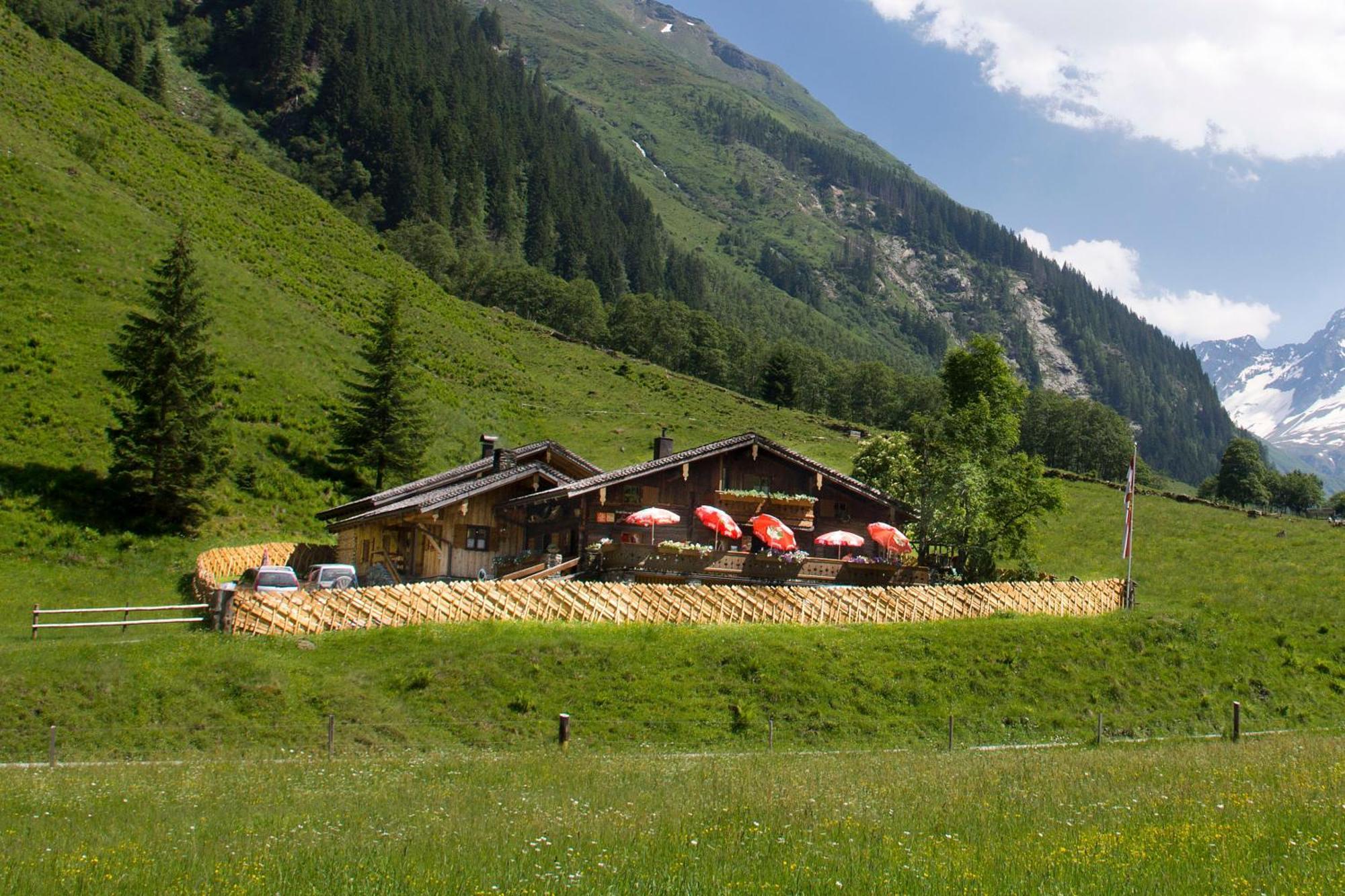 Senninger Alm Bed & Breakfast Hollersbach im Pinzgau Dış mekan fotoğraf
