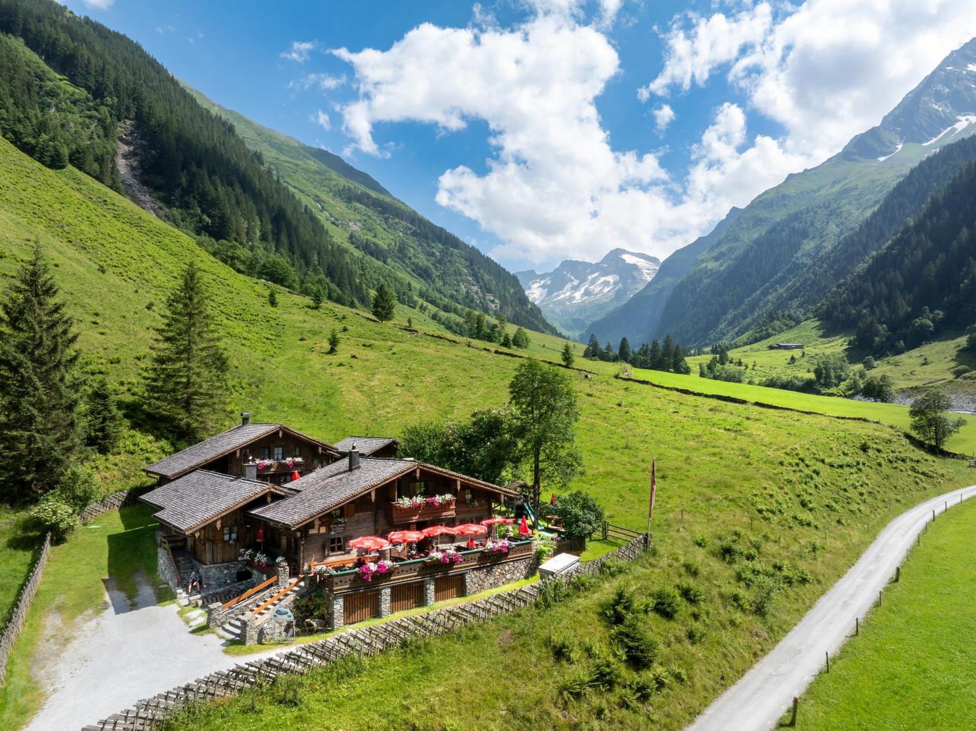 Senninger Alm Bed & Breakfast Hollersbach im Pinzgau Dış mekan fotoğraf
