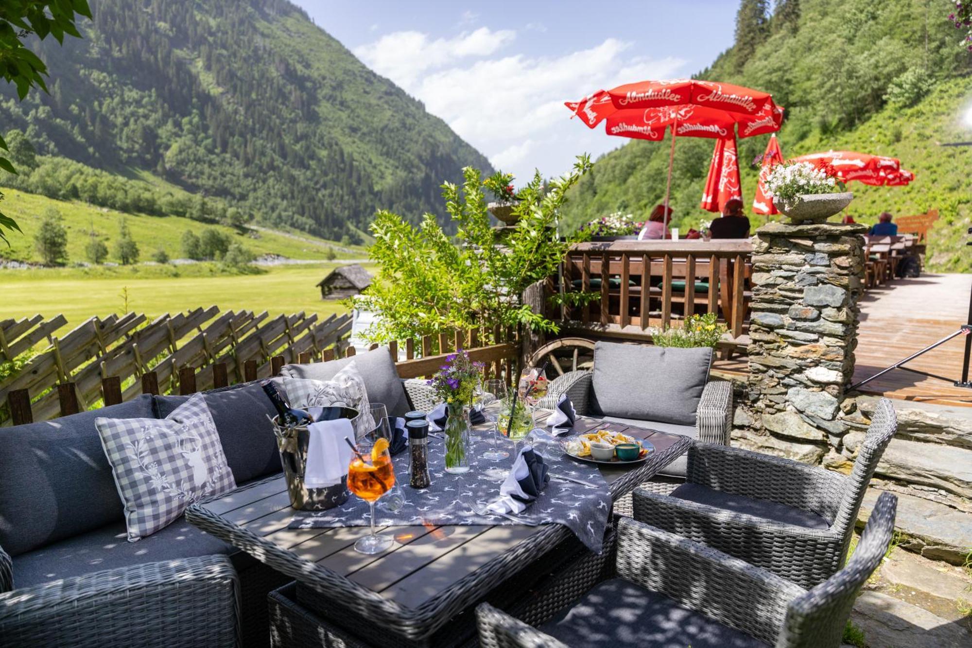 Senninger Alm Bed & Breakfast Hollersbach im Pinzgau Dış mekan fotoğraf